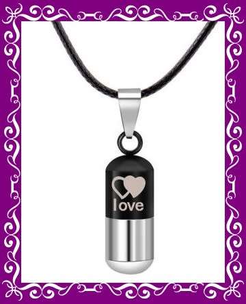 Amazing mini-urn keepsake necklace pendants