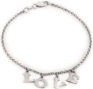 LOVE bracelet in sterling silver 7inch
