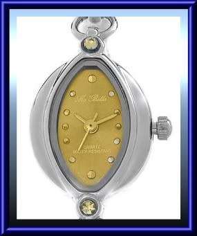 MA BELLA charming quartz movement watch with genuine crystals