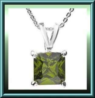 Italian designed necklace with 3.71ctw cubic zirconium in sterling silver