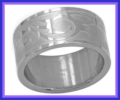 Super affordable Stainless Steel Men`s ring size 10