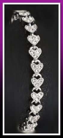 Glamorous Rhinestone Chain Bracelet