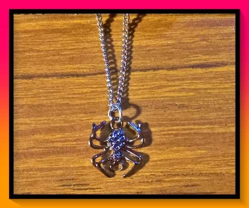 Halloween Pendant necklaces 480mm Spider
