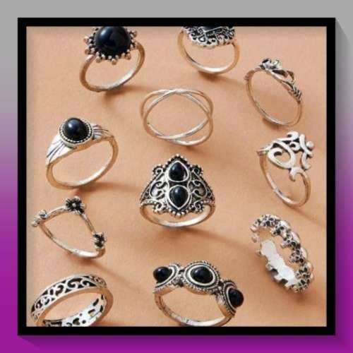 Amazing deal Fashion Rings 11 pc set
