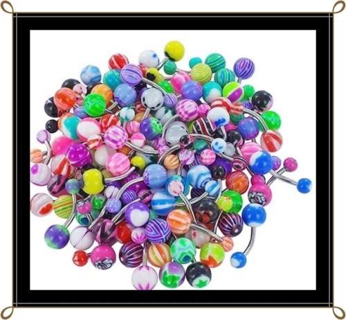 Random mix of 5 Belly rings