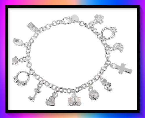 Charming 925 Sterling Silver coated Bracelet