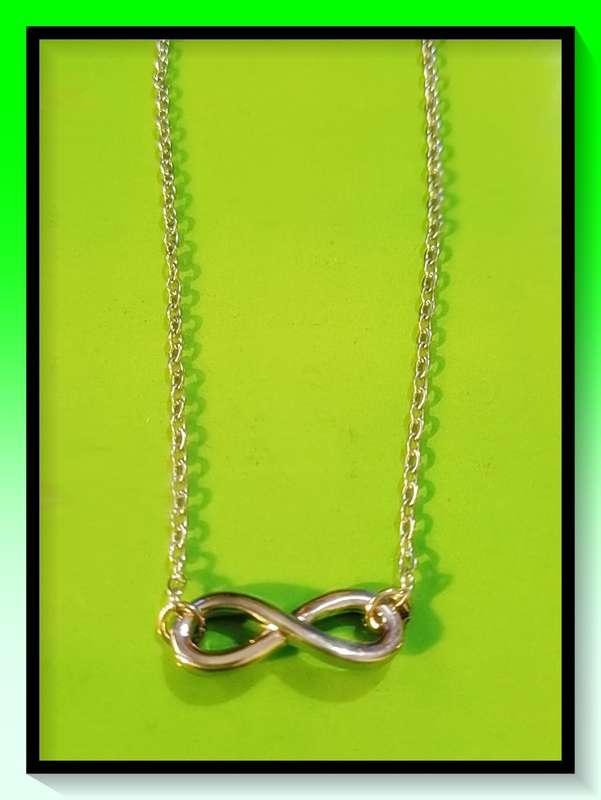 Lovely forever love infinity Charm Necklace