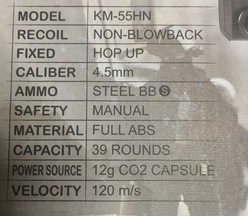 M11 Air Gas Gun