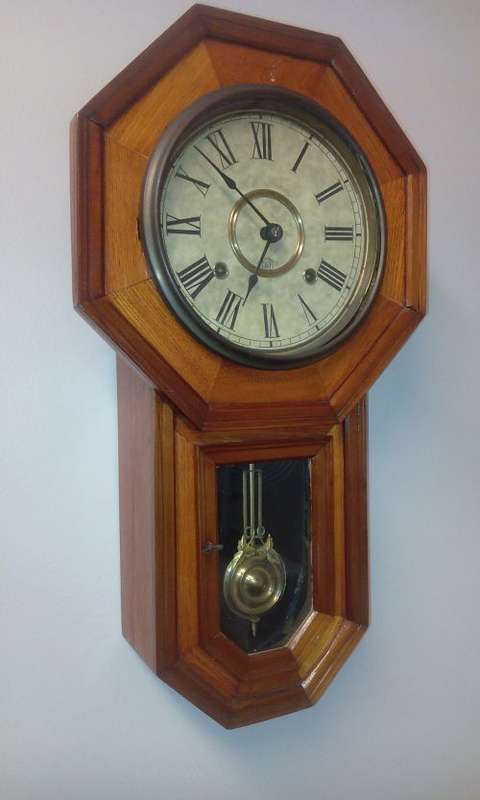 Antique Regulator Wall Clock
