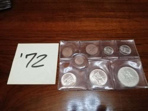 1972 SA Coin set