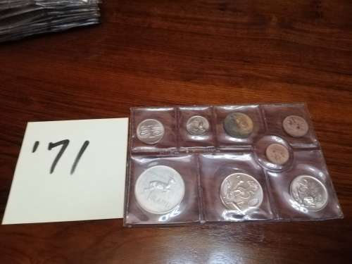 1971 SA Coin set