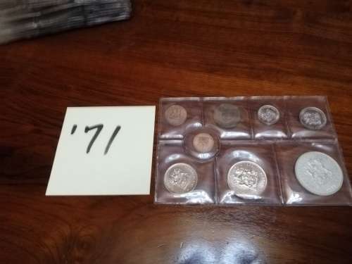 1971 SA Coin set