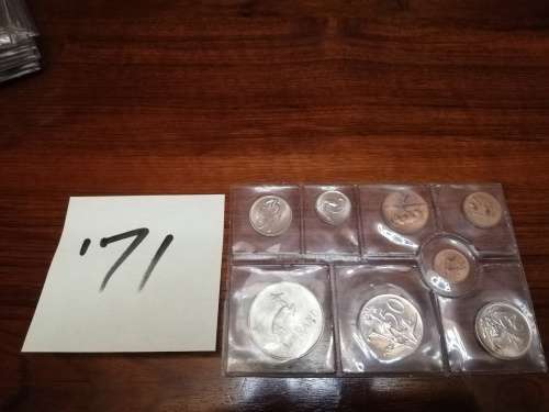 1971 SA Coin set