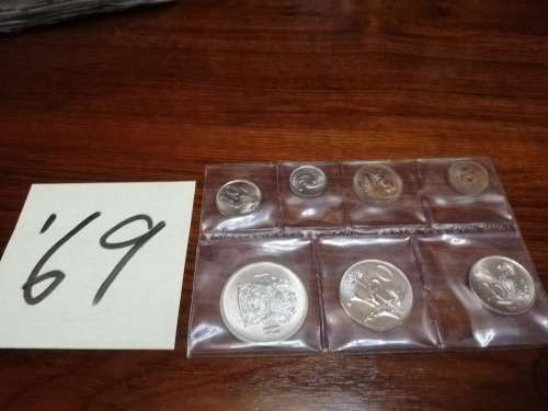 1969 SA Coin set