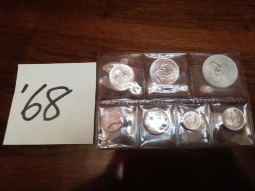 1968 SA Coin set