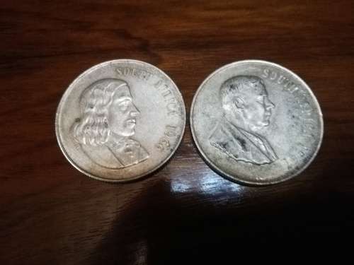R1. 00 silver coins