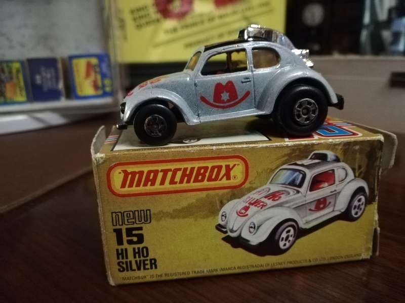 Matchbox Volkswagen Hi Ho Silver in original box