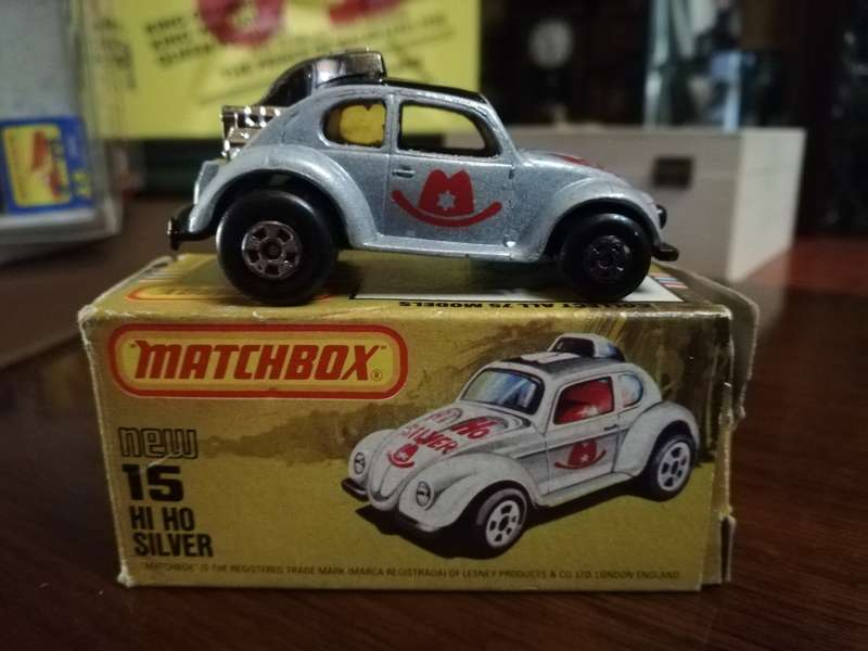 Matchbox Volkswagen Hi Ho Silver in original box
