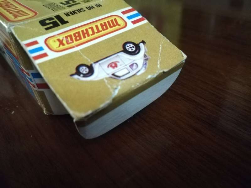 Matchbox Volkswagen Hi Ho Silver in original box
