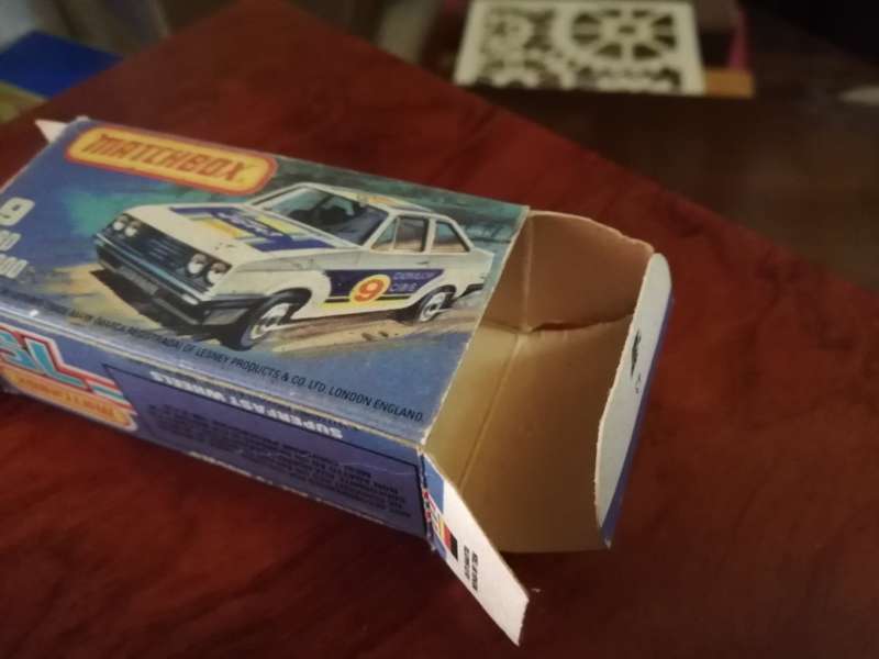 Matchbox Ford RS2000 in original box