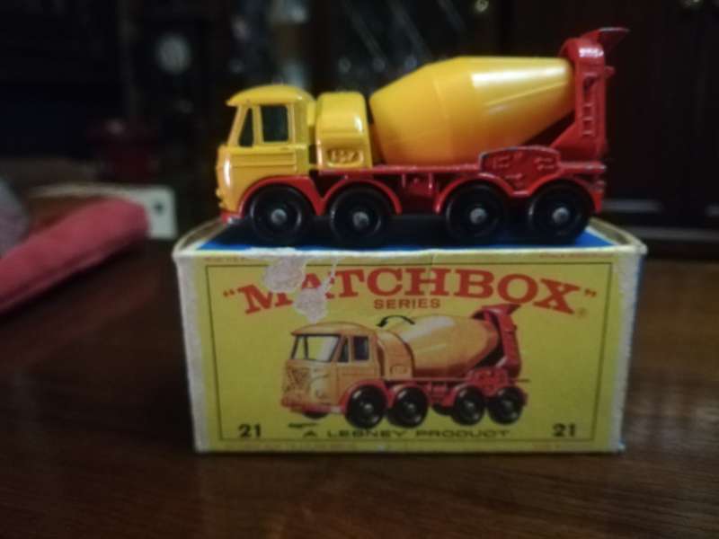 Matchbox FODEN concrete mixer Truck in Original Box