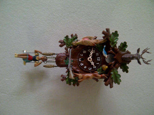 Vintage Hunter Novelty Clock
