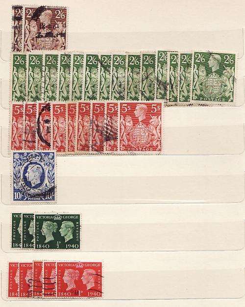 Great Britain - 1000+stamps.