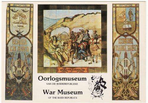 1980 set of 10 postcards from the Boer Republics War Museum.