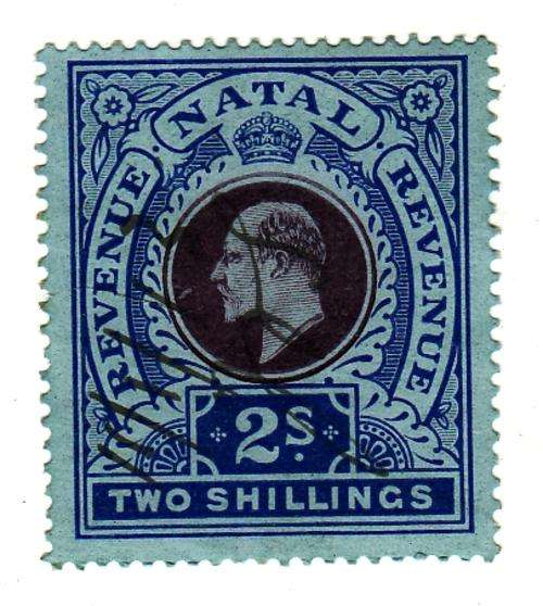 1906 KE VII Revenue, 2/-.