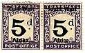 1923 Postage Due, 5d mint.