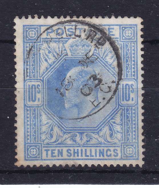 GREAT BRITAIN 1902 KING EDWARD V11  HIGH VALUE SCARCE  SG 265 USED    CV R12000