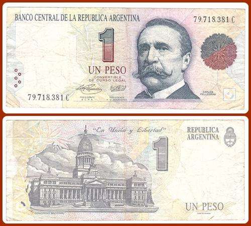 ARGENTINA - 1 PESO NOTE