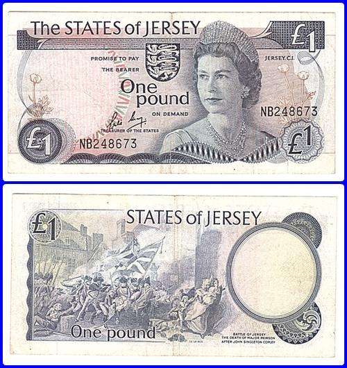 THE STATES OF JERSEY - ONE POUND