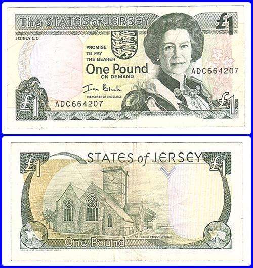 THE STATES OF JERSEY - ONE POUND
