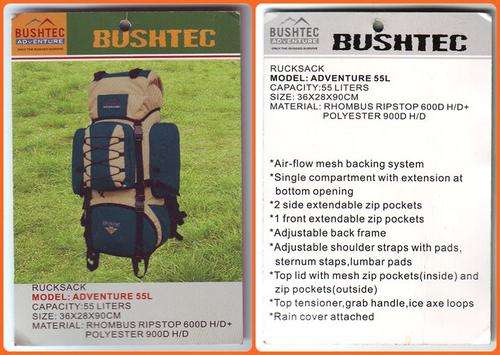 RUCKSACK - BUSHTEC 55