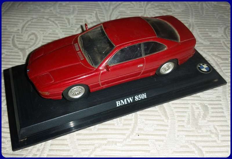 1990 BMW 850i - 1/43 SCALE - DEL PRADO