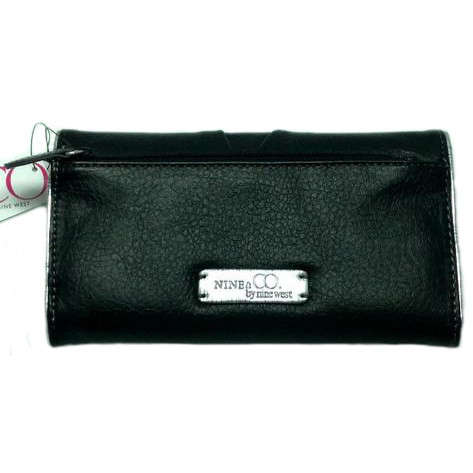 Nine & Co by Nine West Silver Lining Wallets Black or Gold