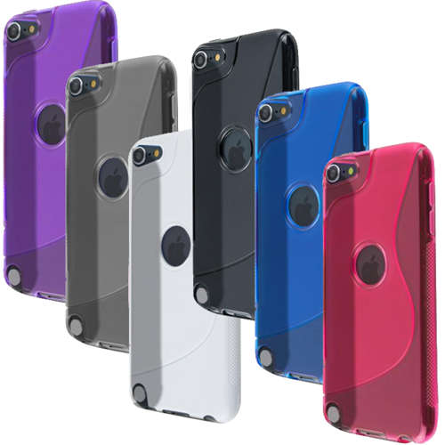 S-Line Gel Cover for Apple iPod Touch 5 + Screen Protector