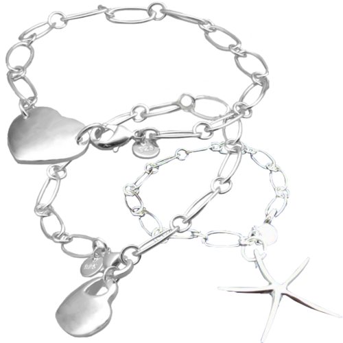 Silver Bracelets - 925 Sterling Silver Filled - Local Stock | Free Shipping