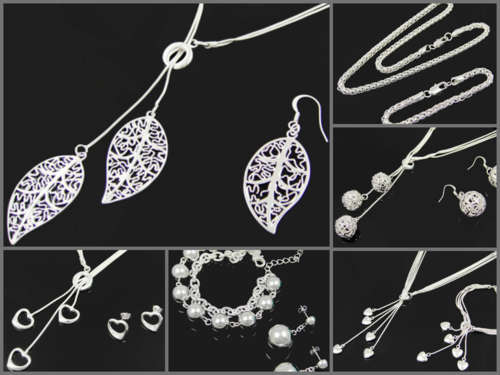 Silver Designer Jewellery Sets - 925 Sterling Silver Filled - Local Stock