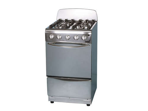 4 Burner Gas Stove With Electric Oven(Stainless Steel) Totai 03/T300SE