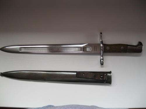 MOD 1889 SWISS BAYONET