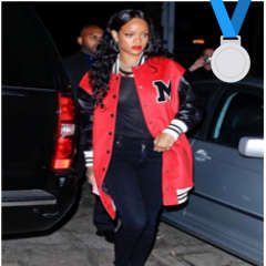 Long Baseball Jackets | Grey or Red