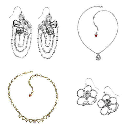Authentic Guess Necklaces and Earrings |