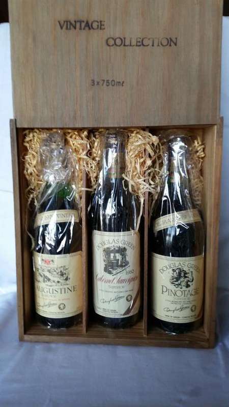 3 Bottles Douglas Green Vintage Set