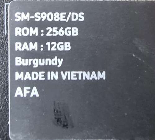 Black Friday Special! Samsung Galaxy S22 `ULTRA` (open box)