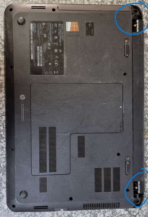 HP 255 G2 (boots up) stripped