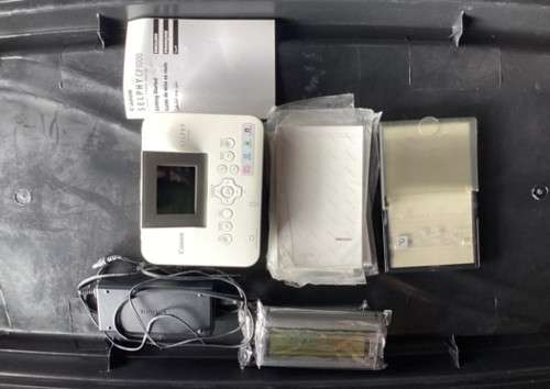 Canon Selphy CP1000 + KP-108IN Ink and Paper Set (108 Prints)