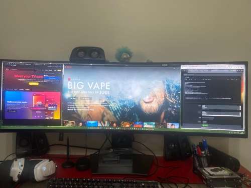 Dell UltraSharp U4919DW 5K (5120x1440) 3800R Curved 49" Wide Monitor Screen