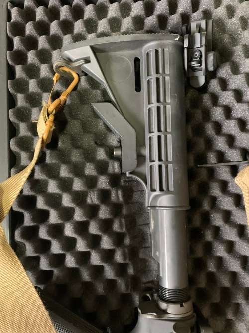 UMAREX SELF-DEFENSE / TRAINING FULL AUTO AR15 ASSUALT RIFLE MARKER T4E TM4 RIS 2.7KG + EXTRA`S